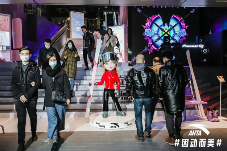 上海安踏【冰雪之境】主题展案例欣赏