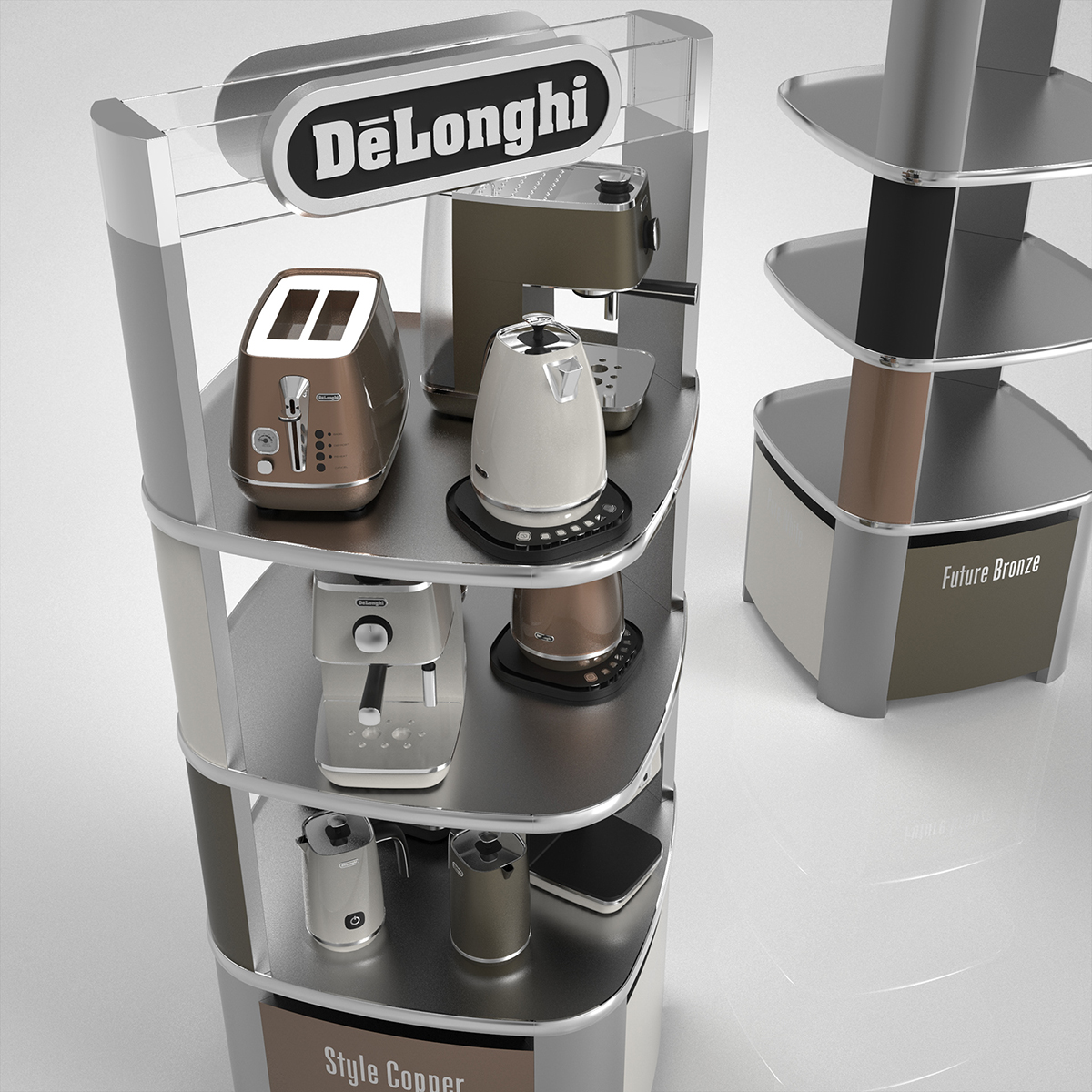 Delonghi 德龙 咖啡机展示柜