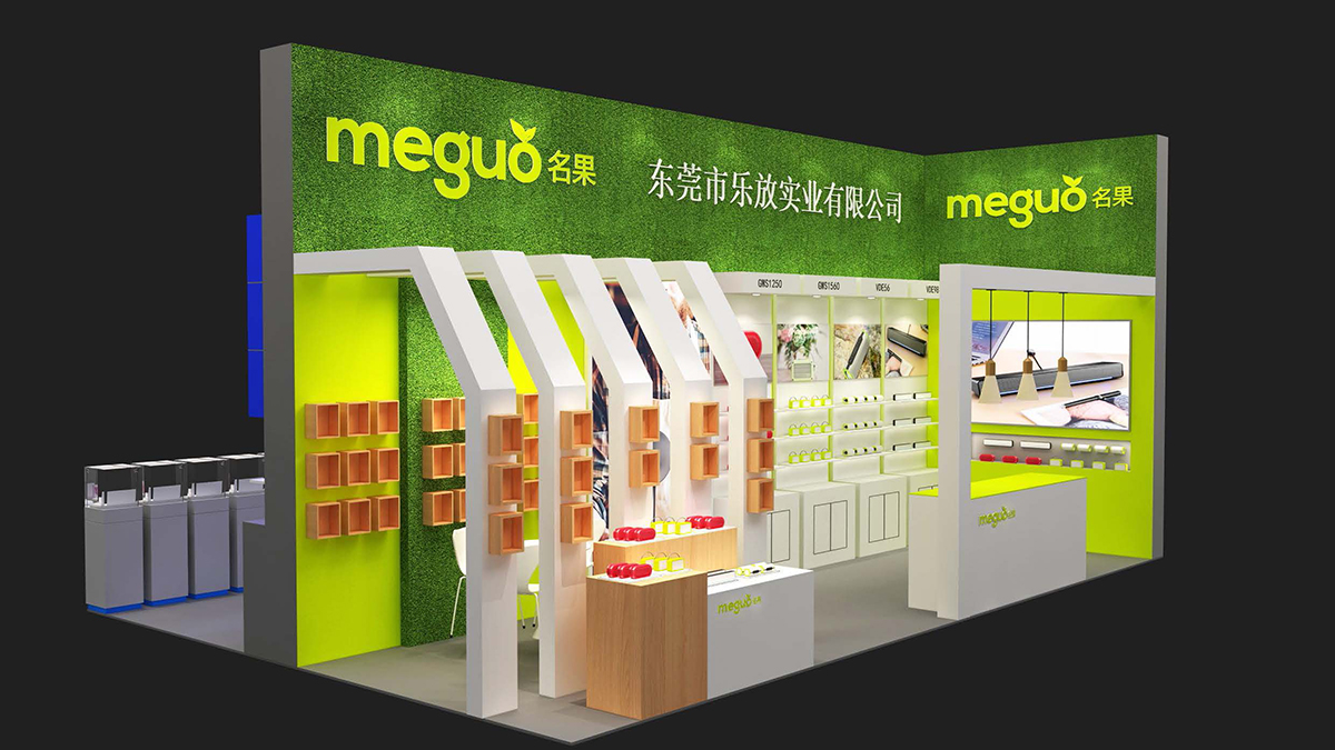 赛顺键鼠展会设计搭建